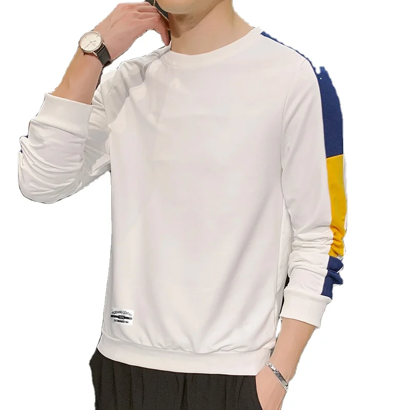 

2020 autumn men fashion new design casual solid color long sleeves sweater, Picture