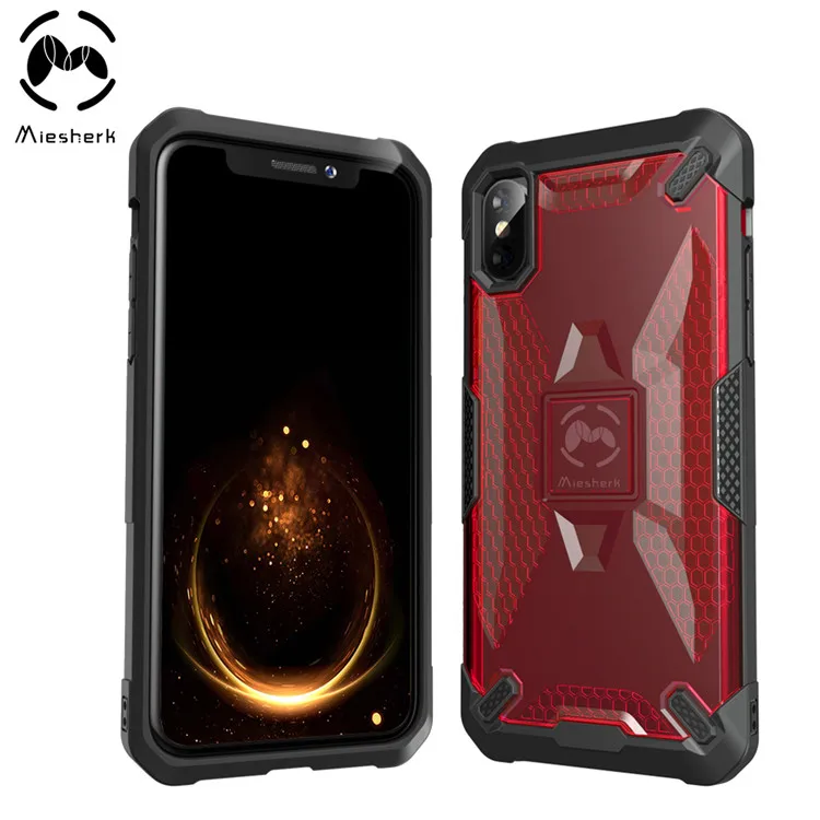 

Custom design transparent tpu 5.8 inch shockproof cell phone case for iPhone X XS, 8 colors in stock