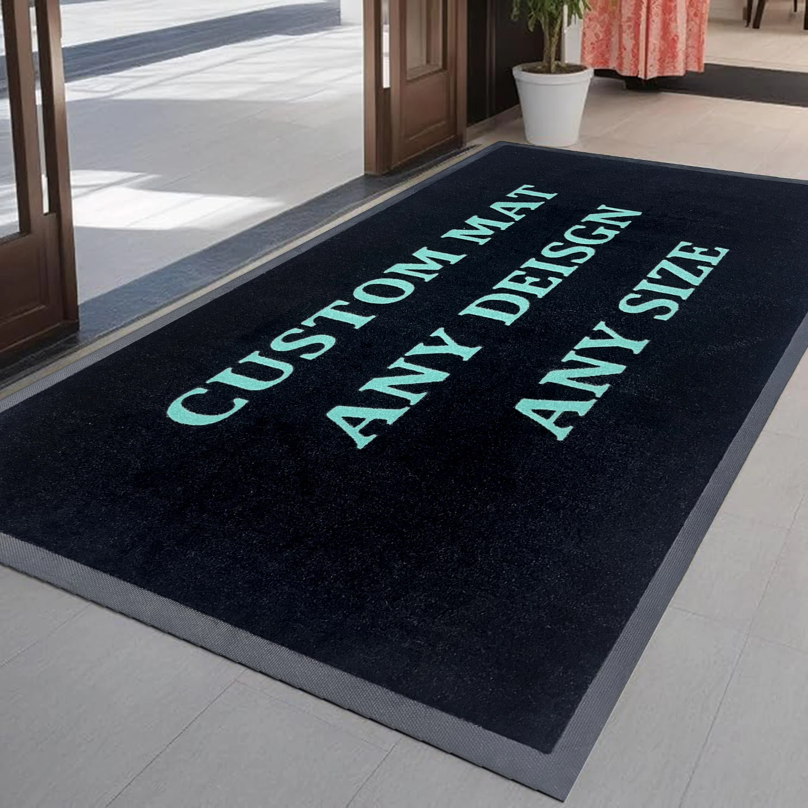 Custom Printed Runner Rug Door Mat Hallway Personalized Area Logo Floor Carpet Custom Designer Printed Rugs Carpets