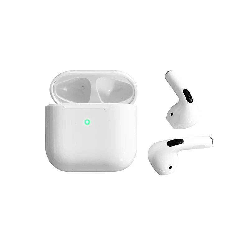 

Airs Pro 5 TWS Earphones Handsfree Wireless Pro5 Earbuds Noise Cancelling Sport Stereo Wireless Headphone, White black