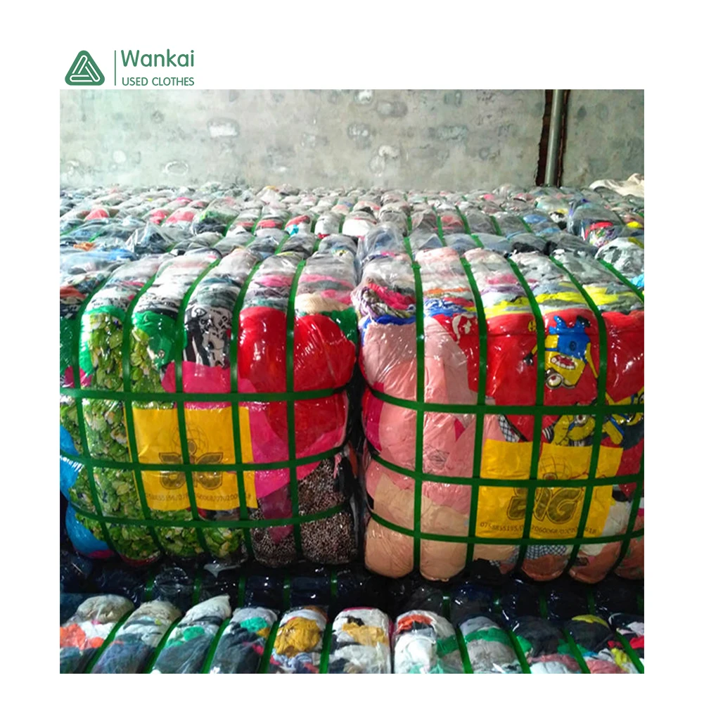 

Wankai Apparel Manufacture Second Hand Clothing Mixed Bales, A Grade Import Used Clothes From Australia, Mixed color