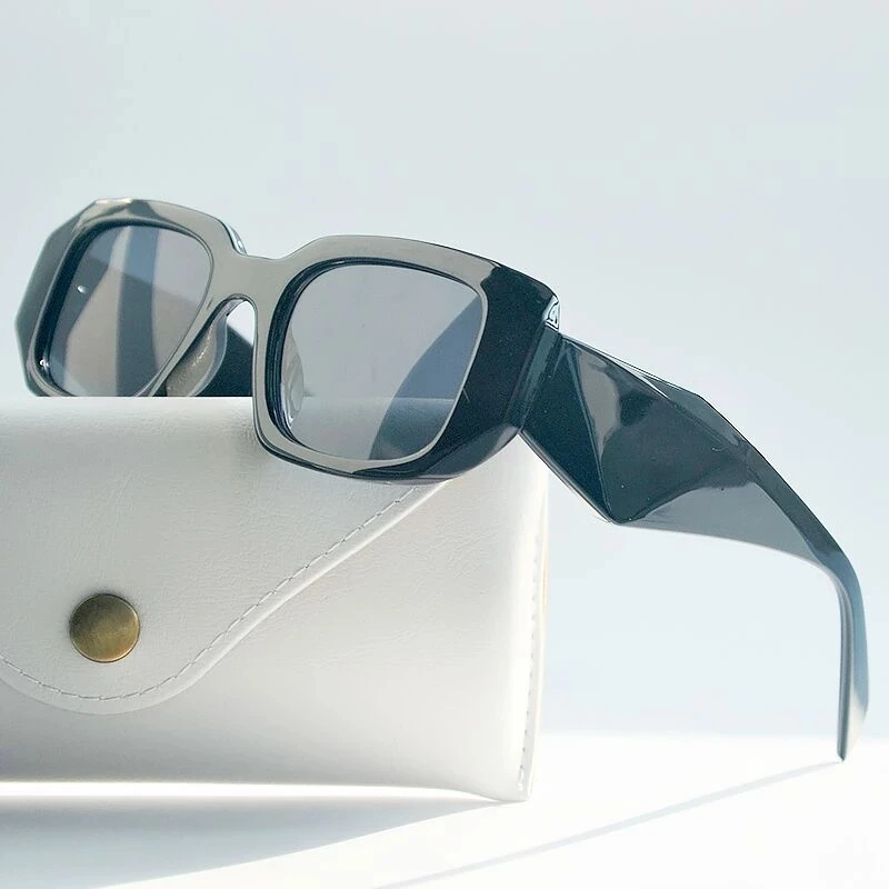 

Sunglasses 2022 Vintage Rectangle frame For Women Men Brand Designer Colorful Sun Glasses Fashion Female Eyewear, Picture shows