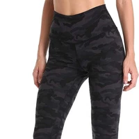 

Best quality fitness stretch pants camouflage workout quick dry high waist yoga sport leggings for women