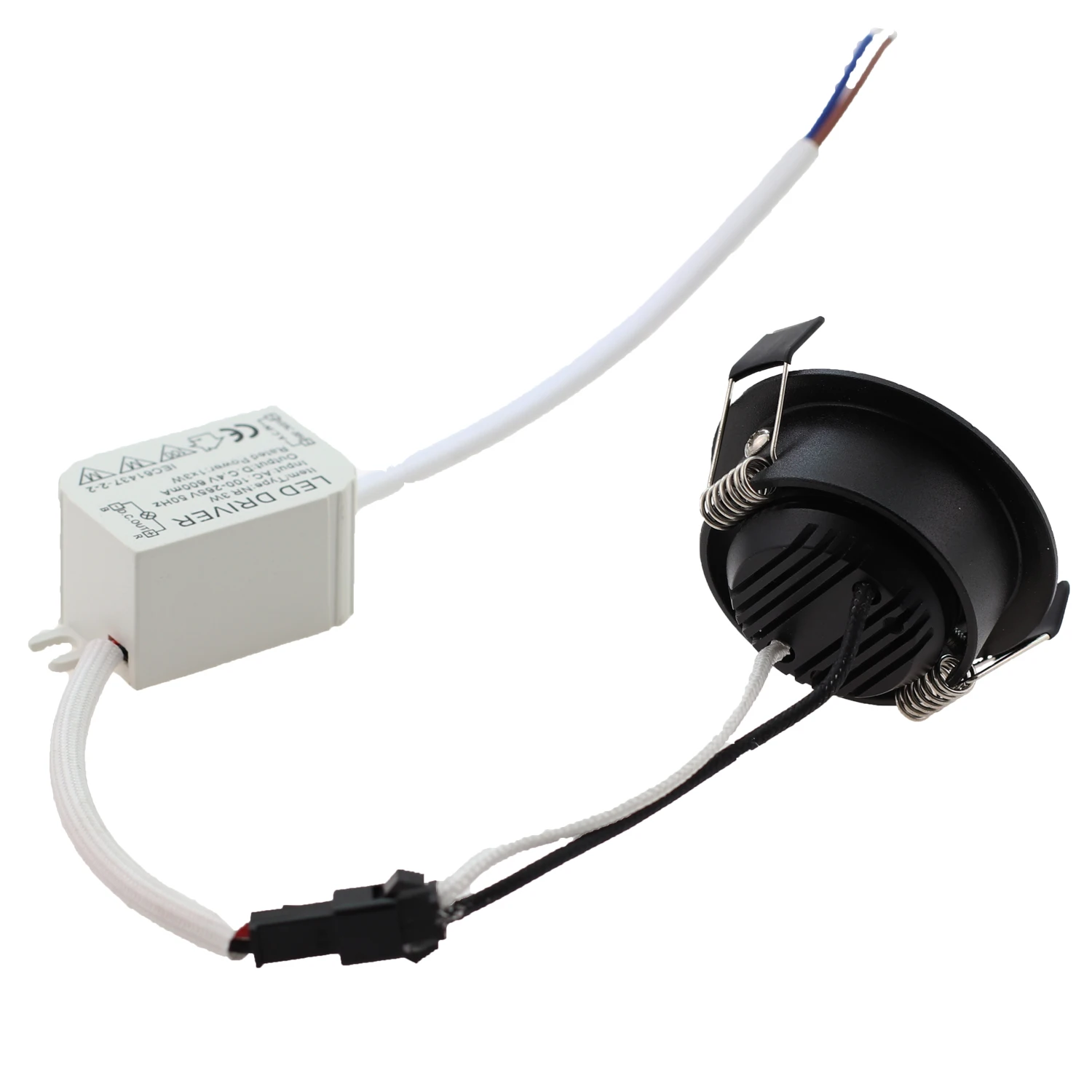 Hot Sale Anti Glare Aluminum 12V 3W Adjustable Recessed Led Ceiling Downlight