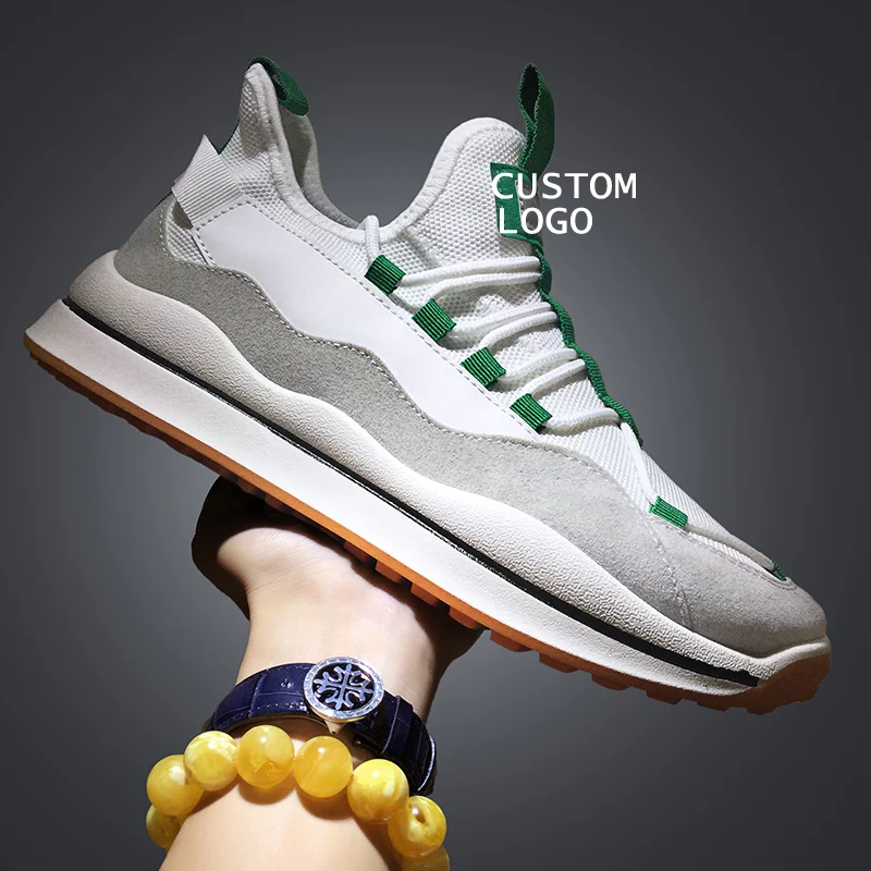 

Men's 2021 new sports shoes Flying woven sports Comfortable running shoes Men's sports shoes Chaussures de pour hommes