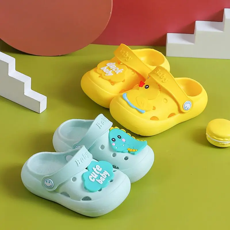 

Children Fashion Summer EVA Soft Slip On Slippers Kids Cartoon Slide Slippers