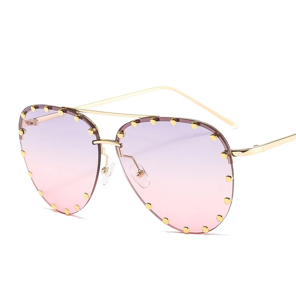 

Girls Uv400 Logo Trendy Luxury for Women Sunglasses Custom