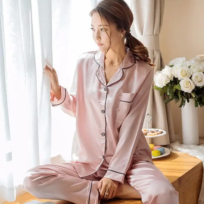 

Wholesale Custom Logo Cami Top And Shorts Sleep Wear Pijama Lace Summer Women Satin Pajamas Set, Picture show