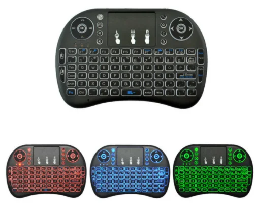 

2020 Best Sell Factory Price I8 Small wireless Mini led keyboard