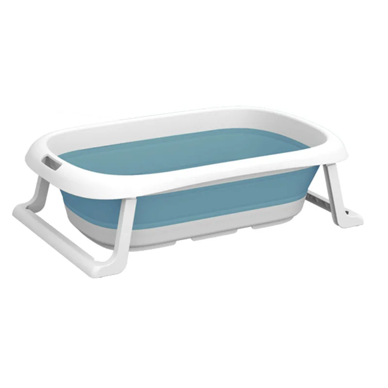 

Fold Collapsible Bathtub New Style Collapsible Portable Foldable Baby Tubs General Bath Barrel Plastic for Children All-season