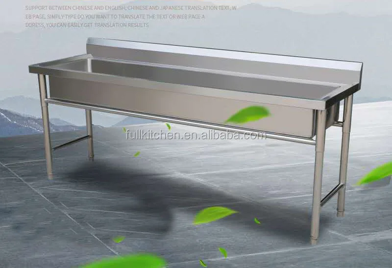 Kommerziellen Verwendet Edelstahl Küche Waschbecken/doppel Schüssel