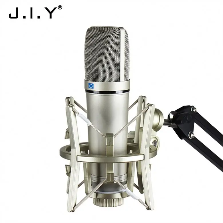 

Cheap Home Condenser Cardioid Microphone Versatile Usb Condenser Microphone, Champagne