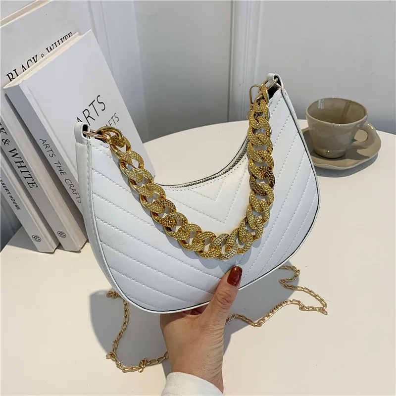 

Australia Designer 2022 Vintage Trendy Women Hand Bags Handle Chain Womens Messenger Bags Side Bags for Girls, 4 colors