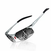 

2020 New Arrivals Retro Night Vision Goggles Square Sunglasses Fishing Driving Glasses UV400 Polarized Sunglasses Men