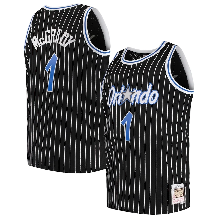 

Wholesale Men's Orlando City Magic Custom Logo Basketball Uniforms Retro Jersey Wear Shirt 1 McGrady 5 Bamba 20 Fultz Hardaway