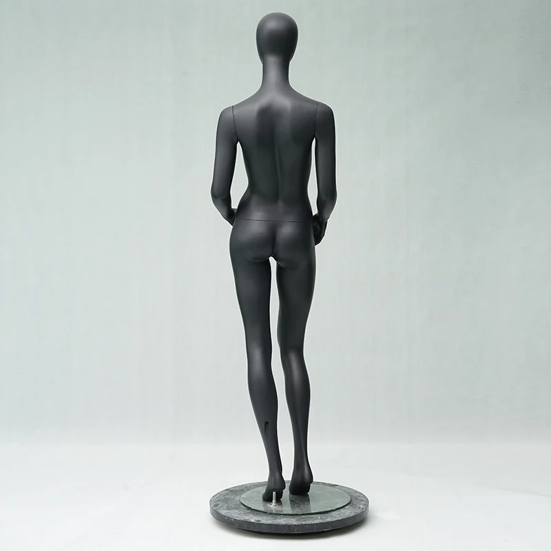 
Fashion pose female mannequin black foam full body mannequin women for clothes display 