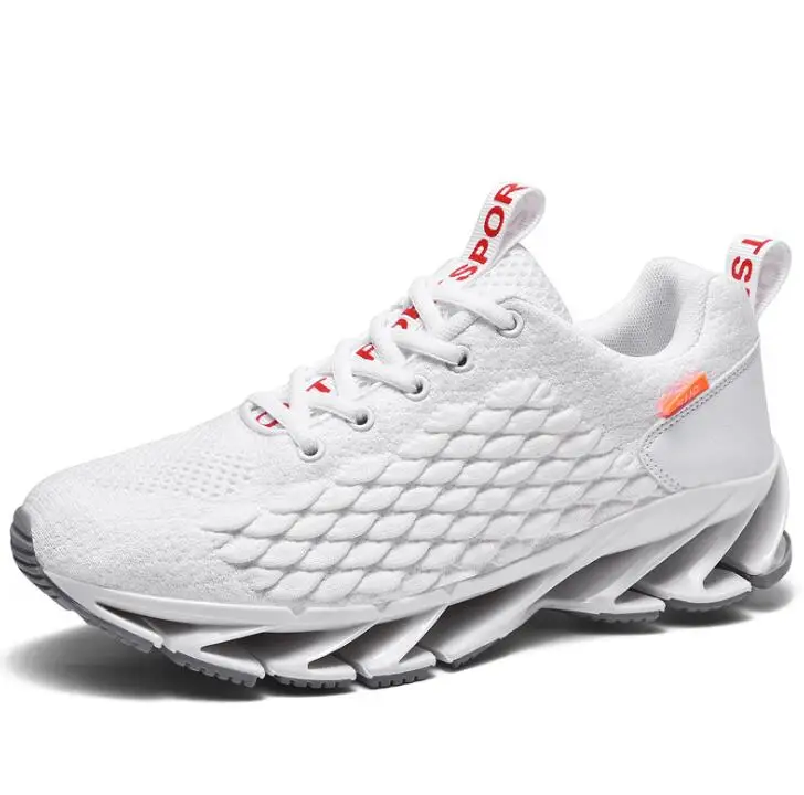 

Cheap Custom Men's Shoes 2020 Mesh Breathable Running Shoes For Men Fashion Sneaker, Black, white, red, blue and green, any color is available