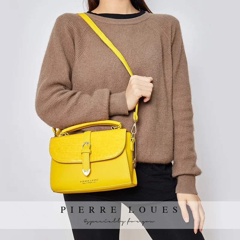 

Pierre loues new ladies women hands bag European top range cross-body bag women handsbag