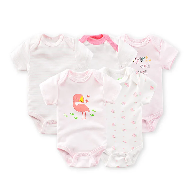 

Ins Hotsale Children Product Flamingo Clothes Baby Bodysuit Toddler Girl Clothing, Pictures show