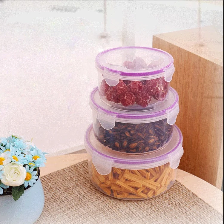 

Mini acrylic kkitcjen airtight clear plastic cold kitchen food pantry box storage containers with top, Transparent
