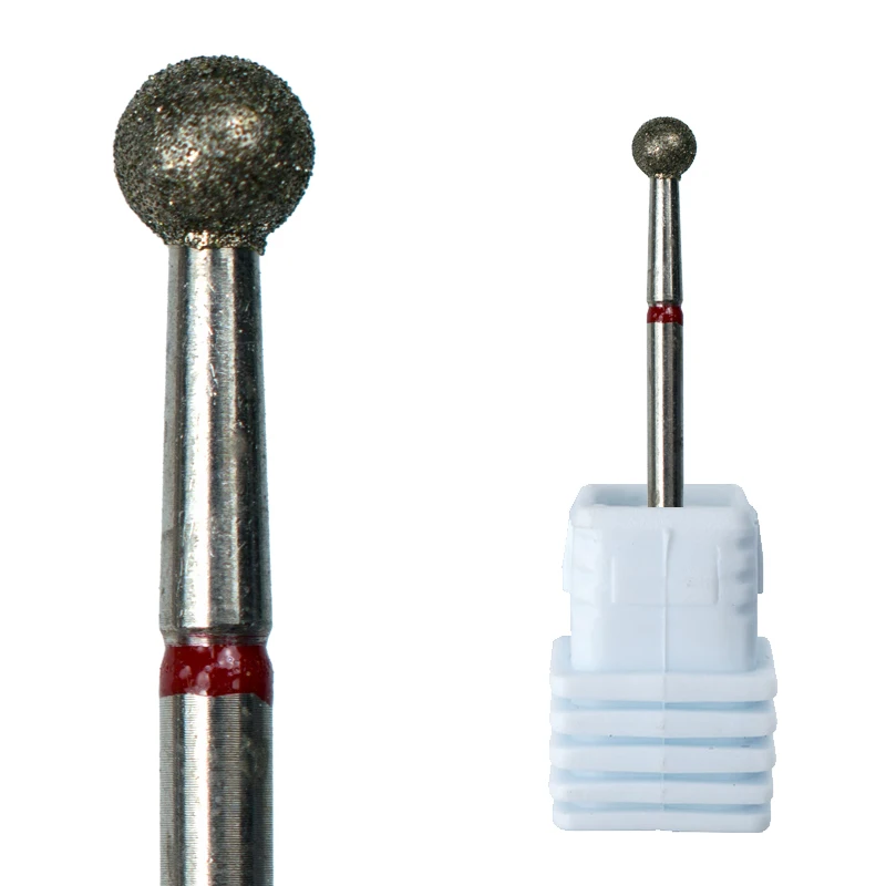 

CY Diamond Burs For Nail Polish Pedicure Tool Nail Drill Bits, Green/blue/red