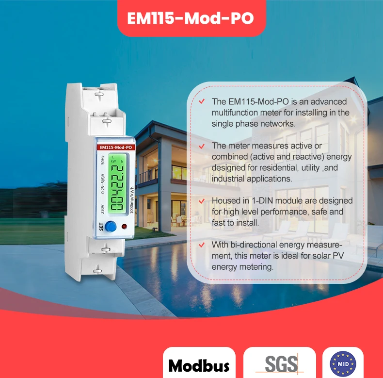 Em115-mod-po 120/230v 100a Amr Dc Electricity Meter Cards - Buy Amr ...