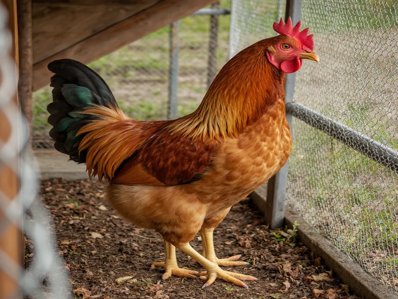 Integrated chicken run with predator-proof hardware cloth
