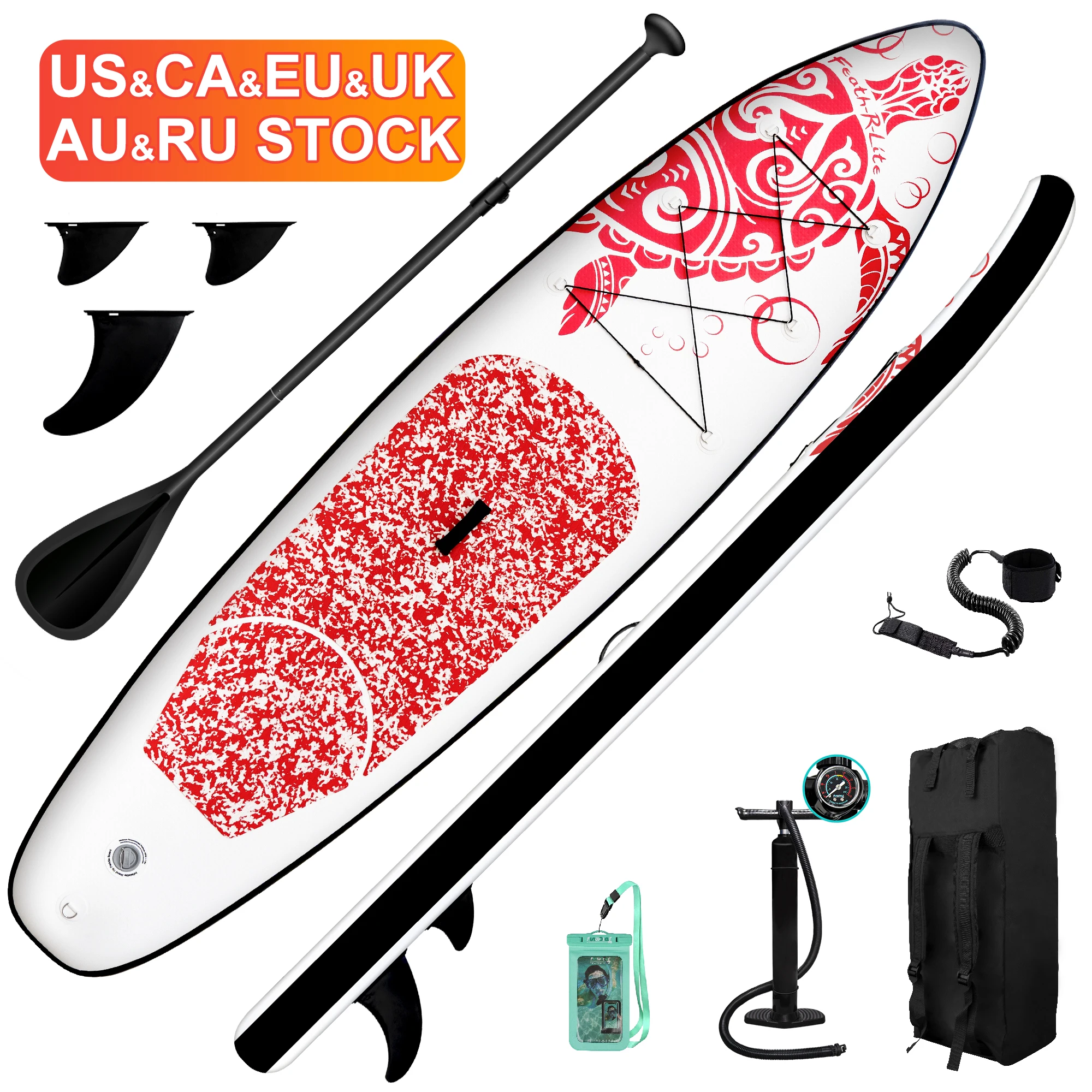 

FUNWATER Dropshipping OEM sup softboard planche de surf tabla sup sadhu board gladiator sup Padel board surfingboard sup pump