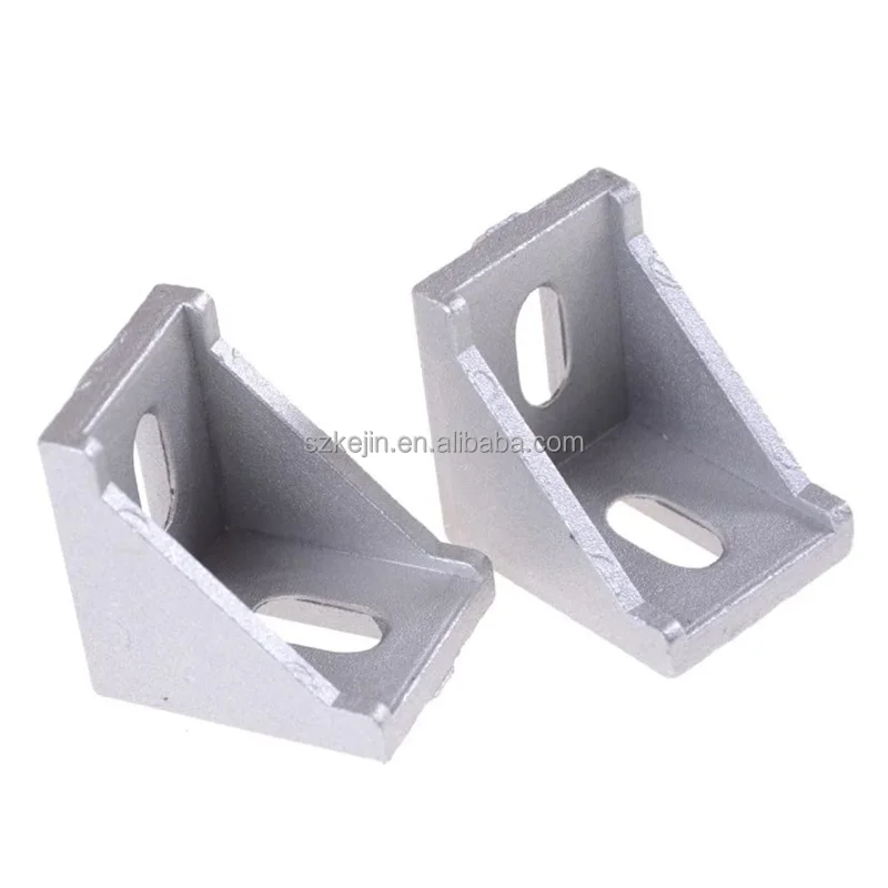 

Aluminum Profile Accessories 45 Degree Connection Corner Piece Bracket For 3030 Aluminum Extrusion Profile