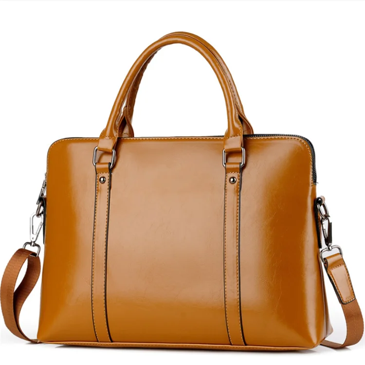 leather laptop tote bag women's