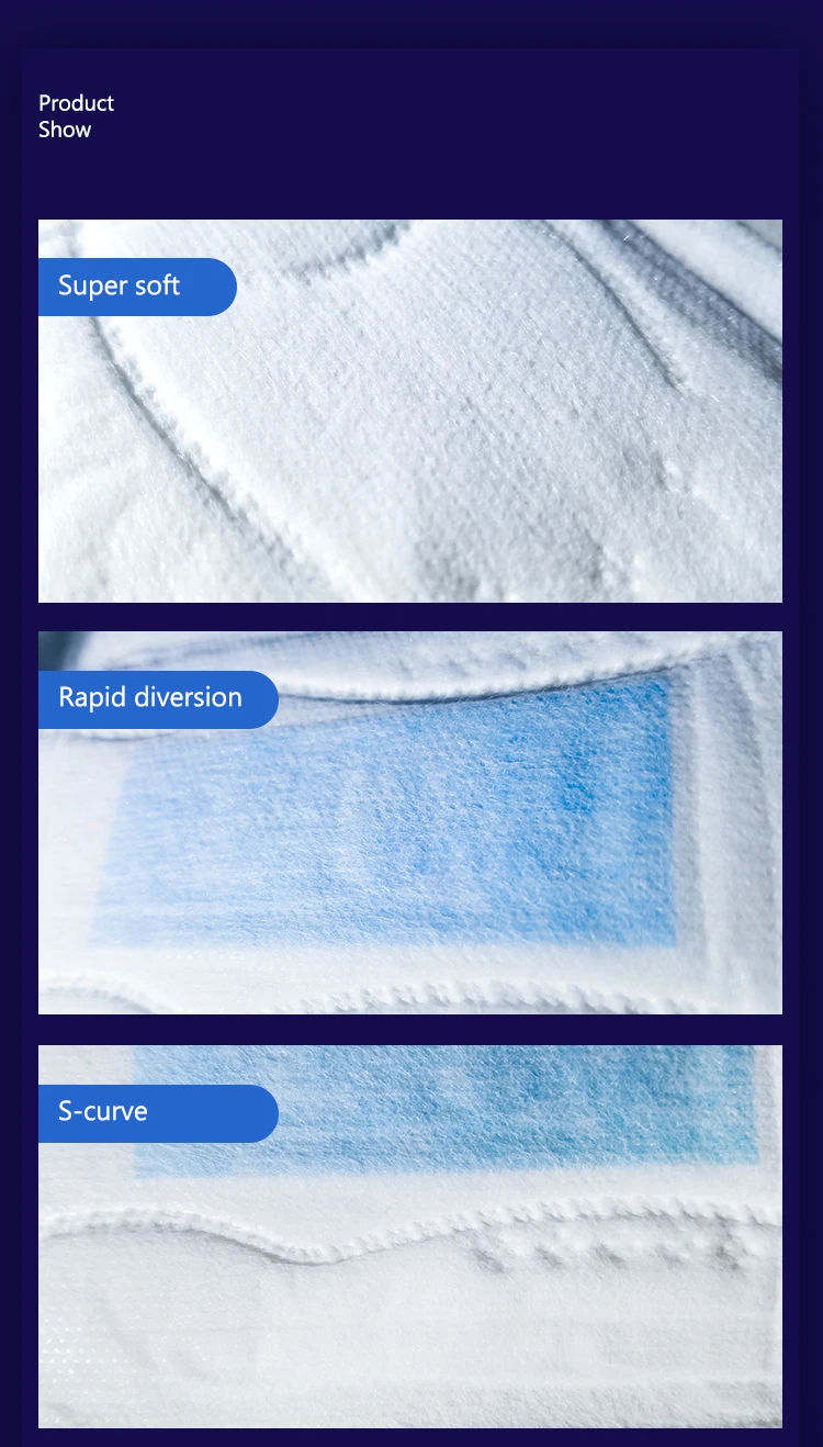 Customized Brand Name Sanitary Napkin Manufacturer High Quality Dry