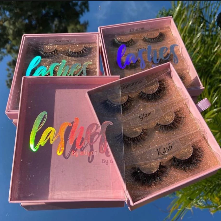 

New fashion eyelash box eyelash vendor customized boxes