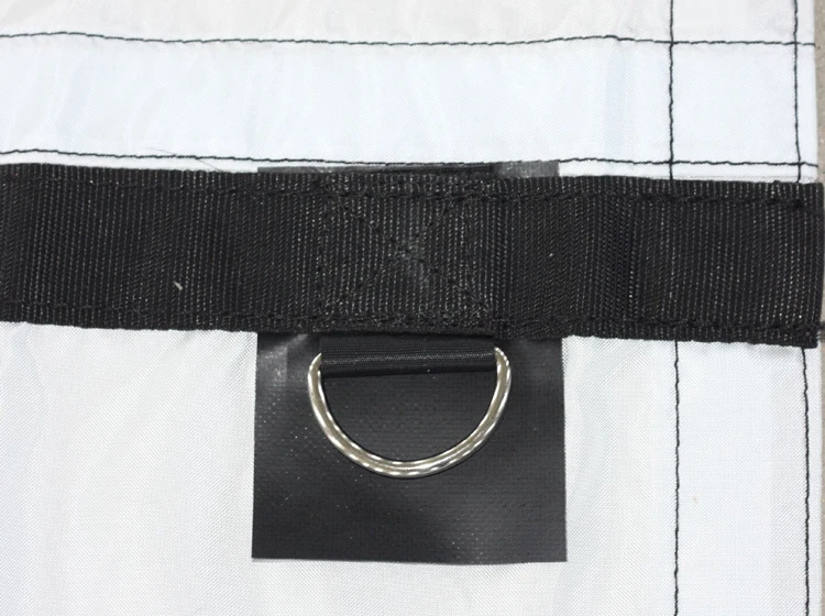 8 Drop Heavy Duty Vinyl Coated Fabric Parachute Flatbed Lumber Tarp