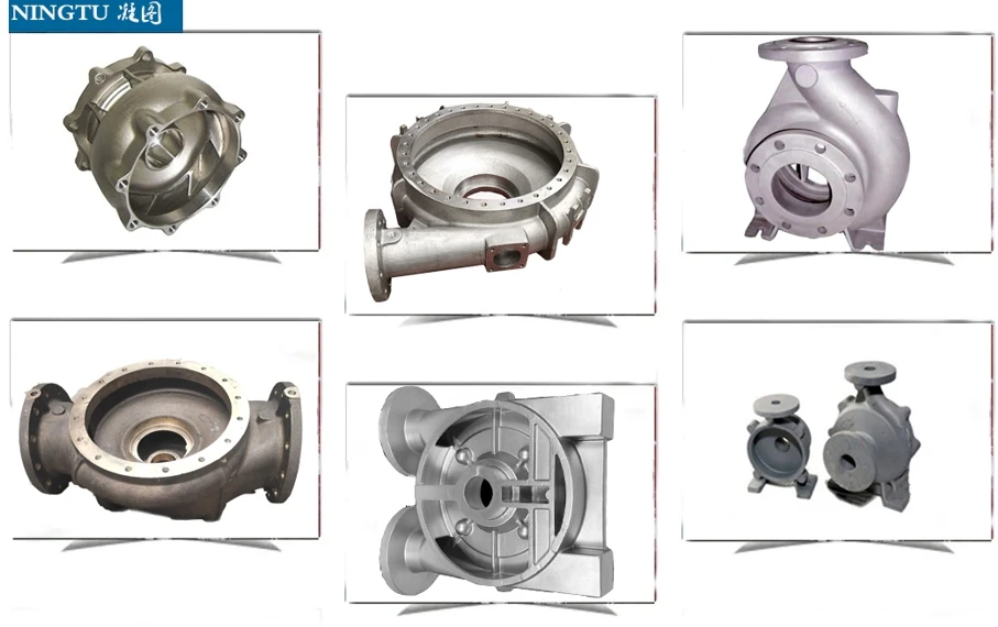 Oem Astm A48 Class 30 Gray Iron Sand Castings Process Pump Casing Pump