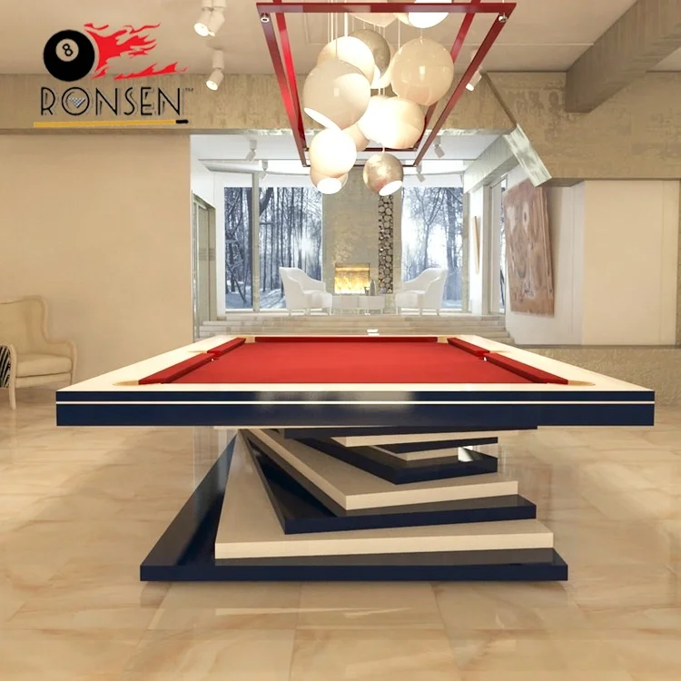 

2021 High end fancy game play bar or house room pool billiard table