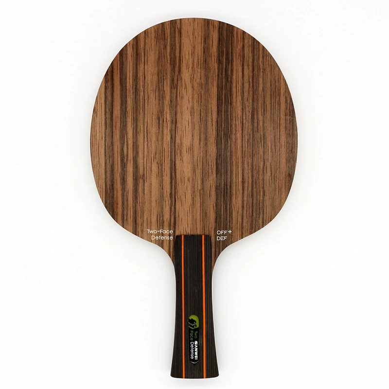 

sanwei defense blade ITTF approved 6ply 1carbon with balsa wood table tennis blade, Wood color