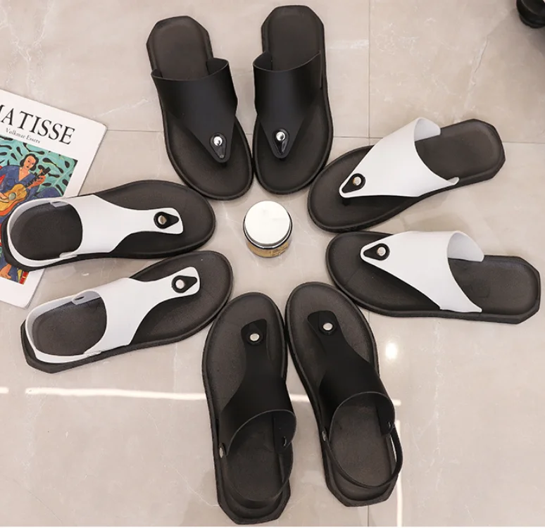 

Hot sale summer fashion beach factory wholesale men size flip flops, As below
