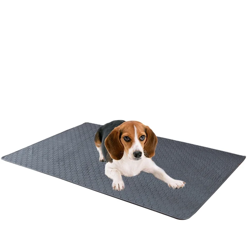 

Washable Non-slip Absorbent Reusable Dog Changing Pad Diapers Pet Supplies Dog Changing Pad