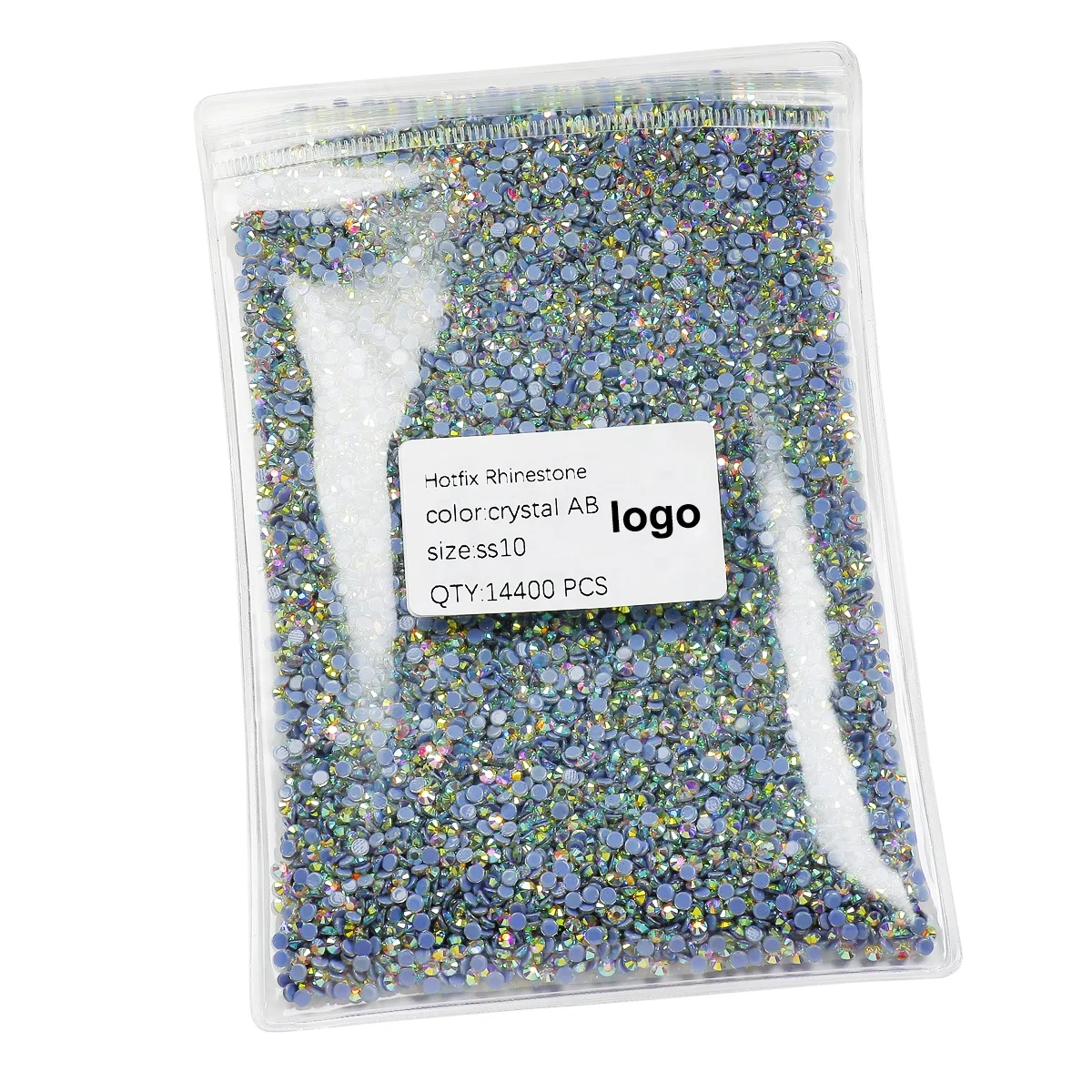 

Yantuo High Quality Wholesale SS6-SS40 Rhinestones Bulk Package for Shoes Crystal AB Flat Back Hot Fix Glass Eco-friendly 1 Bags