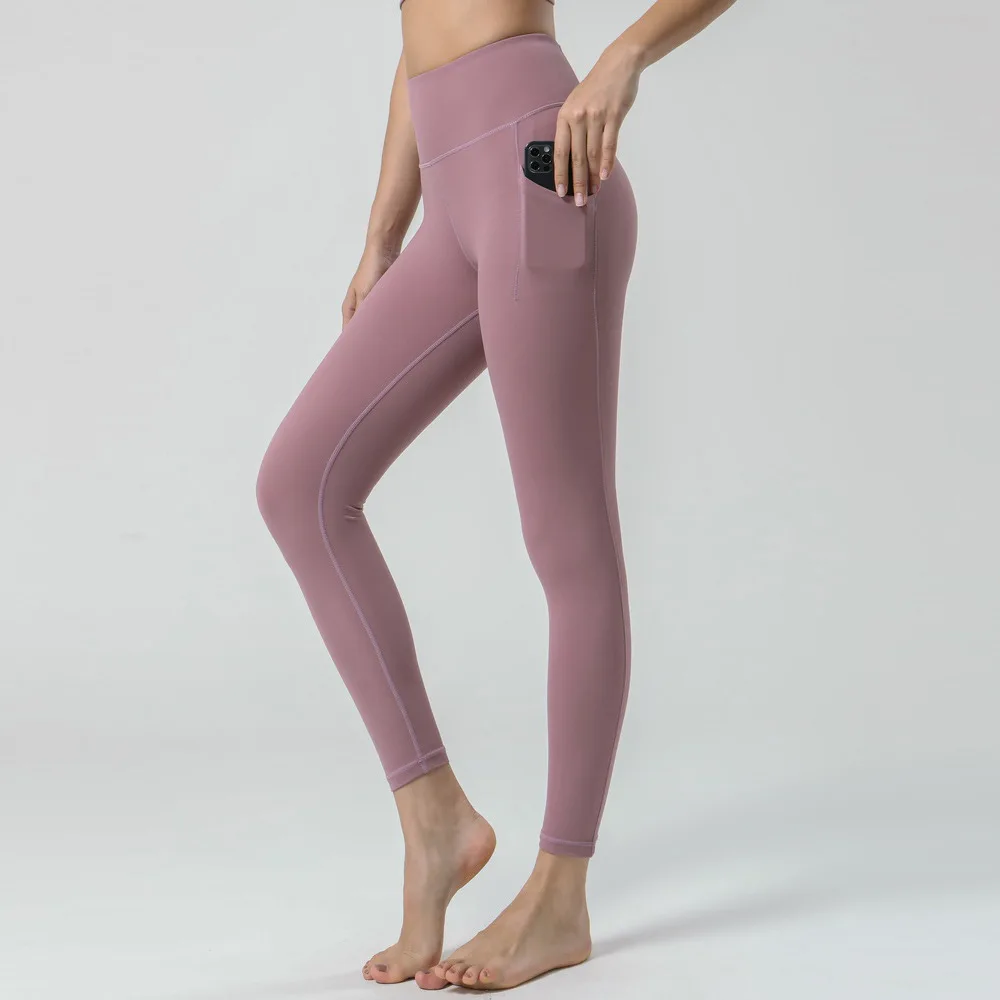 

High Standard Quality High Waisted Active Stretchy Leggings Yoga Pants With Pocket