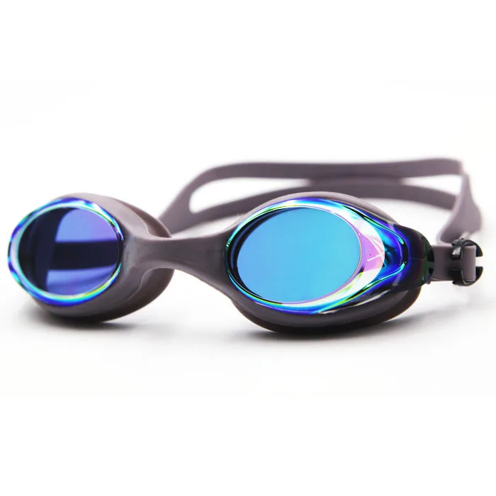 

Popular wholesale waterproof swim goggles natacion swimming goggles anti-fog custom glasses logo, Red+yellow+blue+black/blue
