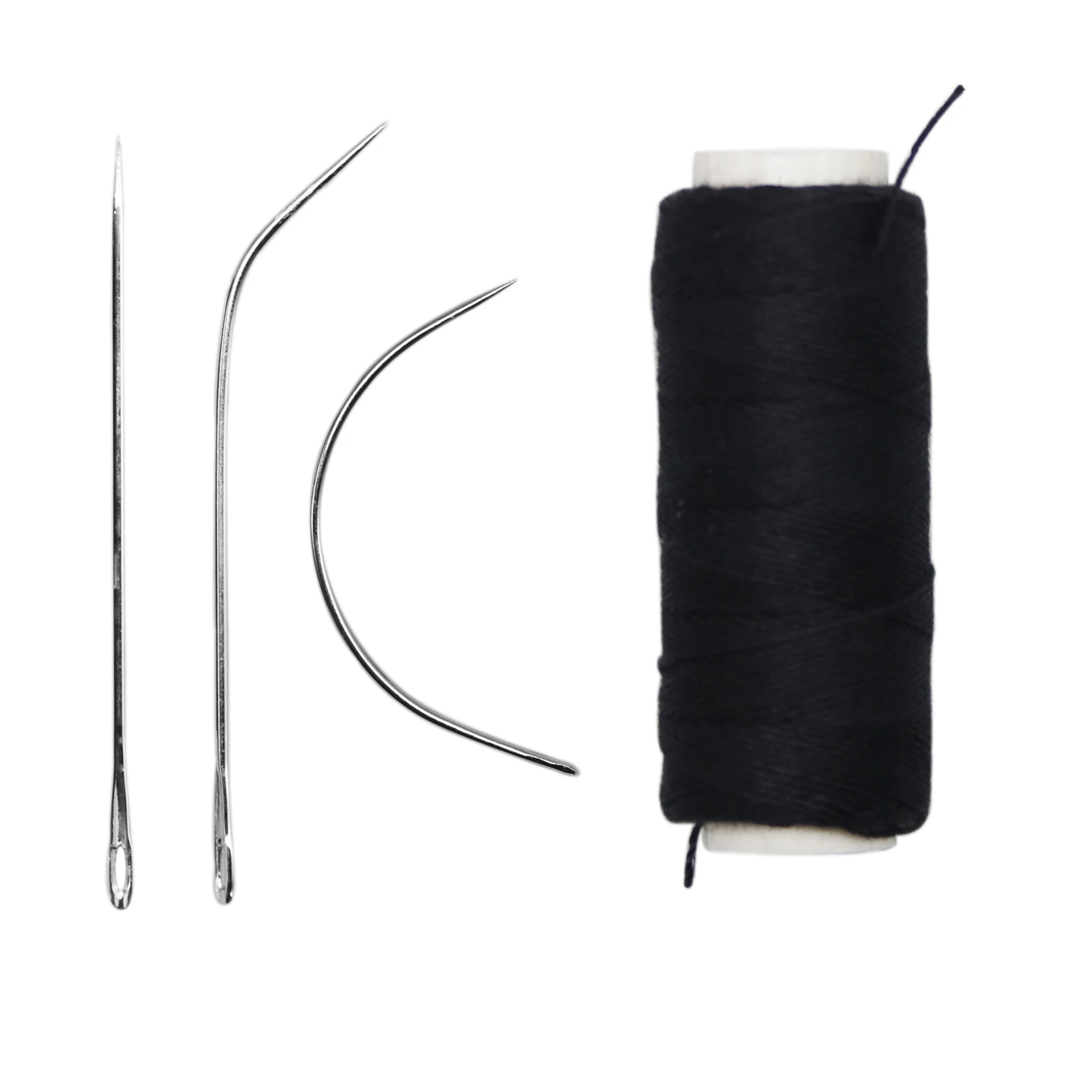 

Weaving Thread Thread C I J Type Curved Needles set for Making Wig Sewing Hair Weft Hair Weave extensions