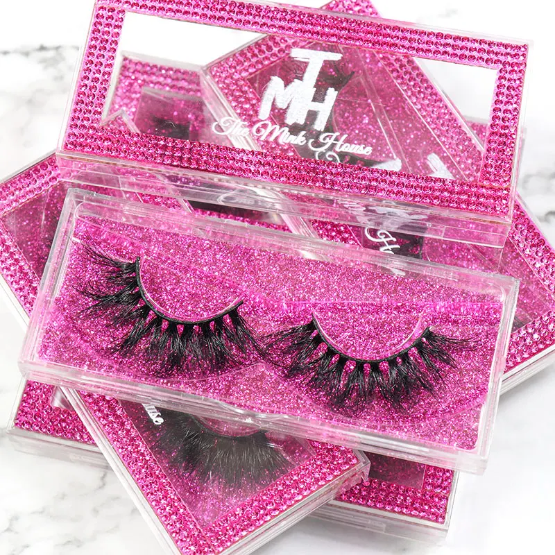 

Free Sample Private Label Eyelash Box Cruelty Free 25MM Lashes3D Wholesale Vendor Fluffy Thick Wispy 5D 27Mm Mink Eyelashes