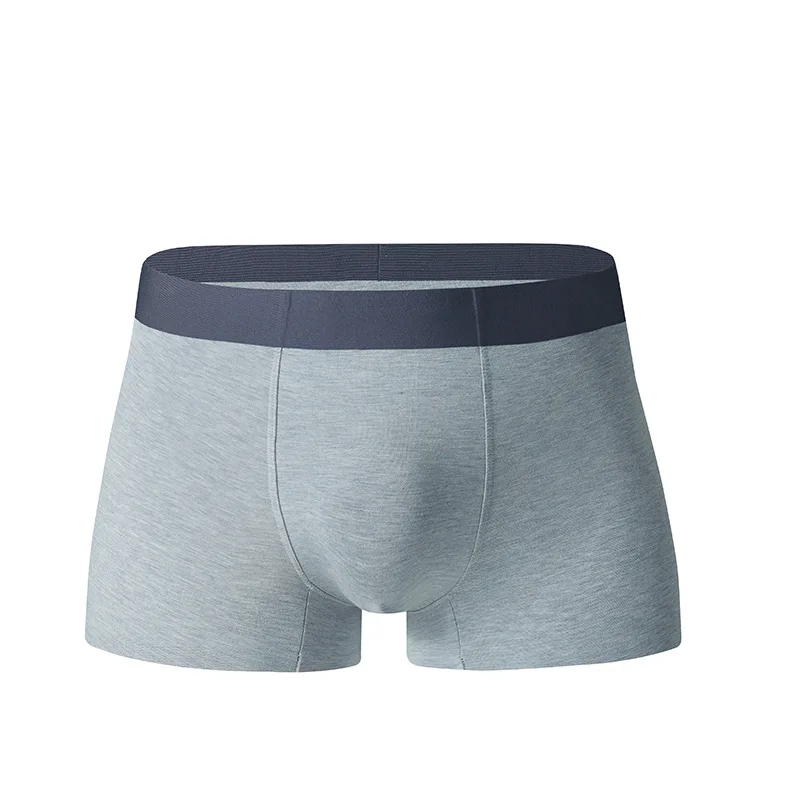 Modal Fabric Seamless Underwear Panties for Men High Elasticity & Breathable One-piece Traceless Mid-waist Boxer Plus Size L-3XL