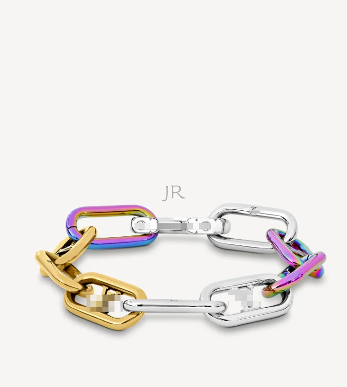 

JR Hot Sell Wholesale Jewelry Couple Bracelet SIGNATURE CHAIN BRACELET, Silver