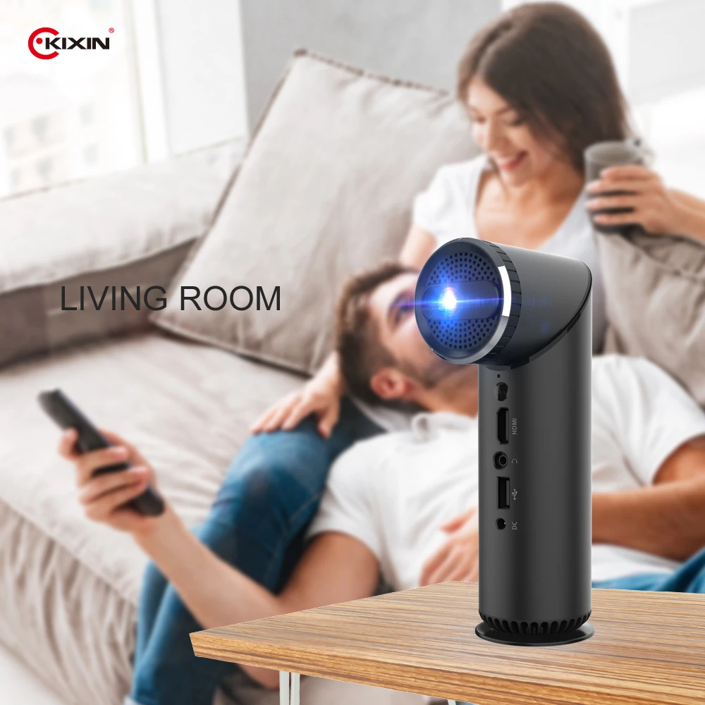 
Kixin K5H 7D Hologram 150 Inch Kids Projector 8G Memory Projector 