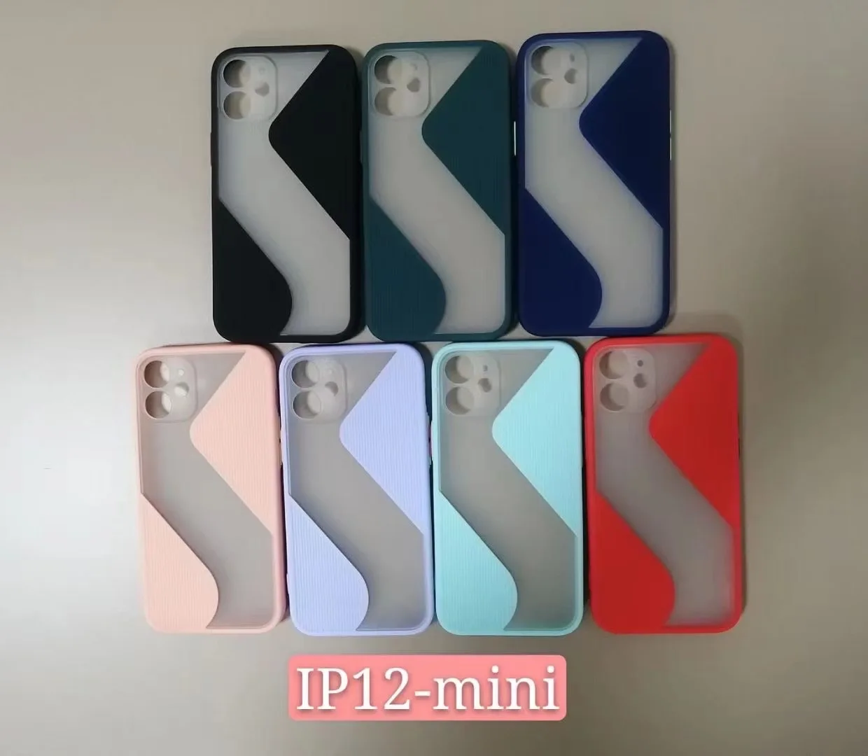 

S-shaped Case For Huawei Y6P Y7P 2020 Nova 7i 6se P40 Lite E Honor 9c Y9 2019 Y8s Engoy 10e Matte Clear Cover TPU Case, Multi colors