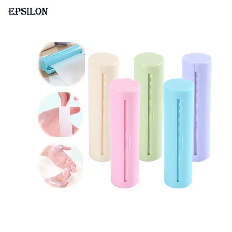 

Disposable Soap Paper Travel Portable Outdoor Hand Washing Cleaning Scented Slice Sheets Mini Soap paper roll soap dispenser