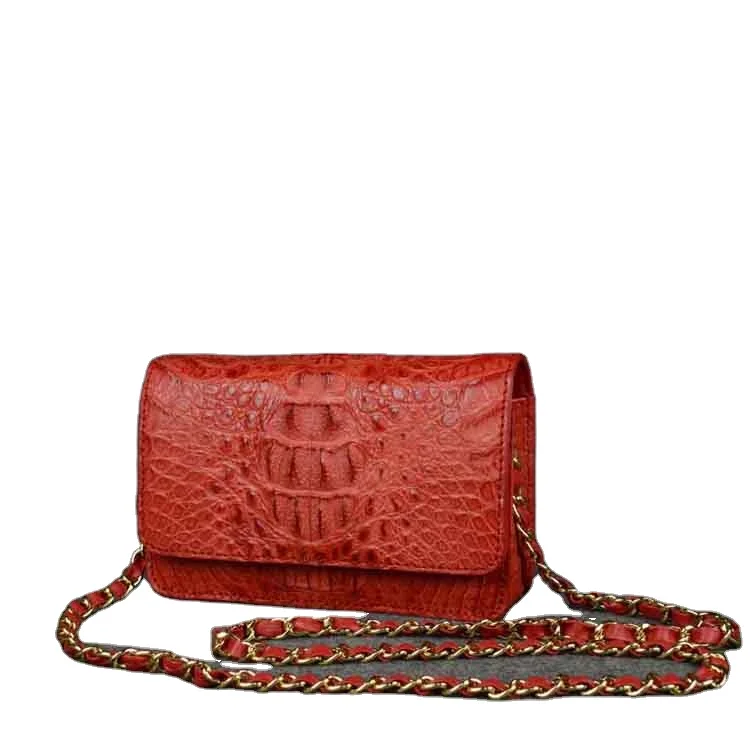 

Mini crossbody chain summer bag women leather handbags wholesale stylish exotic bag, Red and more colors option