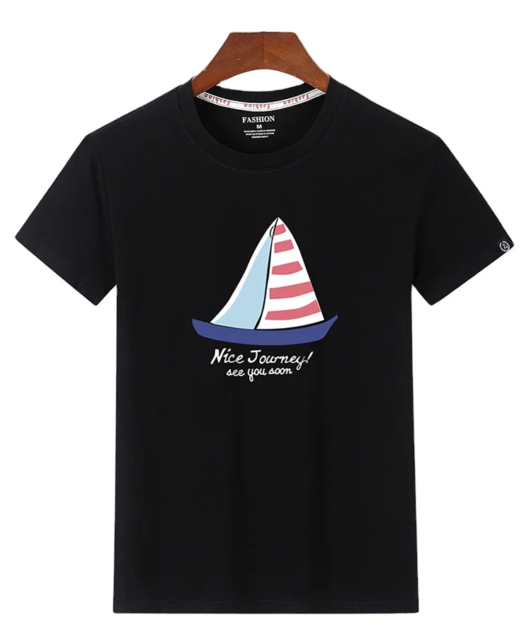 

6XL cotton color t shirts men custom printing